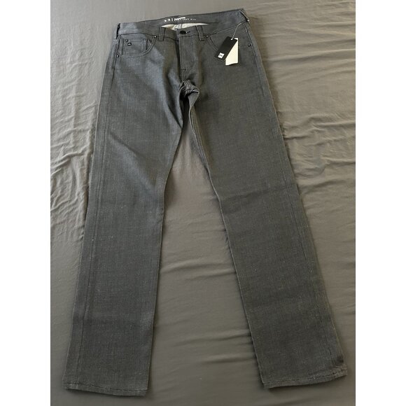 Quiksilver Men’s Jeans Revolver Straight Fit Size 33 x 32 New - Picture 4 of 14